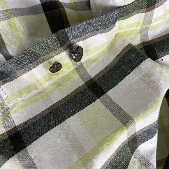 Rocawear Classic Mens Western Plaid Button Down Shirt XXL - Picture 8 of 8